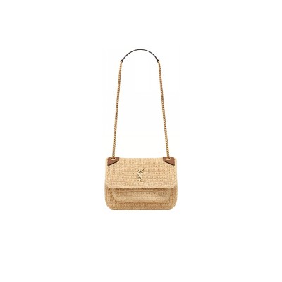 YSL NIKI MINI IN CANVAS 838536GAAFY2791 (18*12.5*5cm)